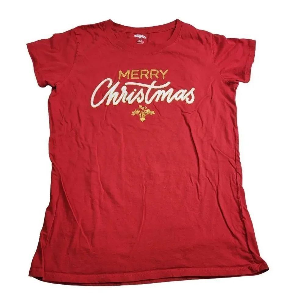 Holiday Time MerryāChristmas shirtāL12/14